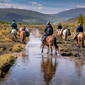 Horseback Riding in the Eight Lake
