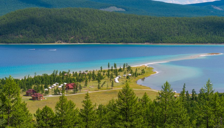 The Blue Pearl of Mongolia.
