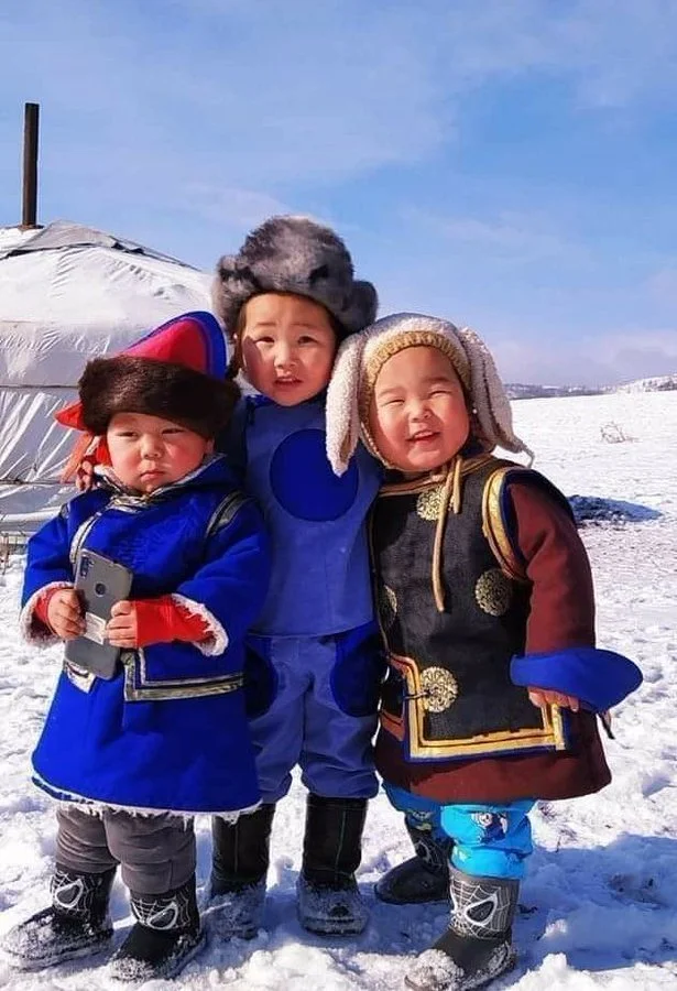 Traditional Mongolian National Clothing and Accessories