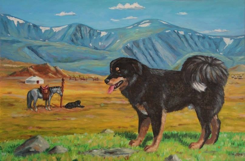 Guardians of the Steppes: The Mighty Mongolian Mastiff